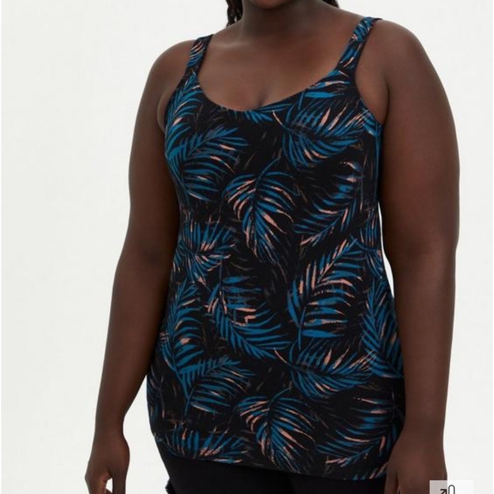 Torrid Palms Foxy Wide Strap Tank Top